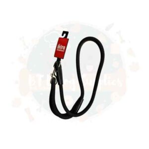M&M "Delta"Rope Dog Leads - Black 13mm x 65cm (Short)