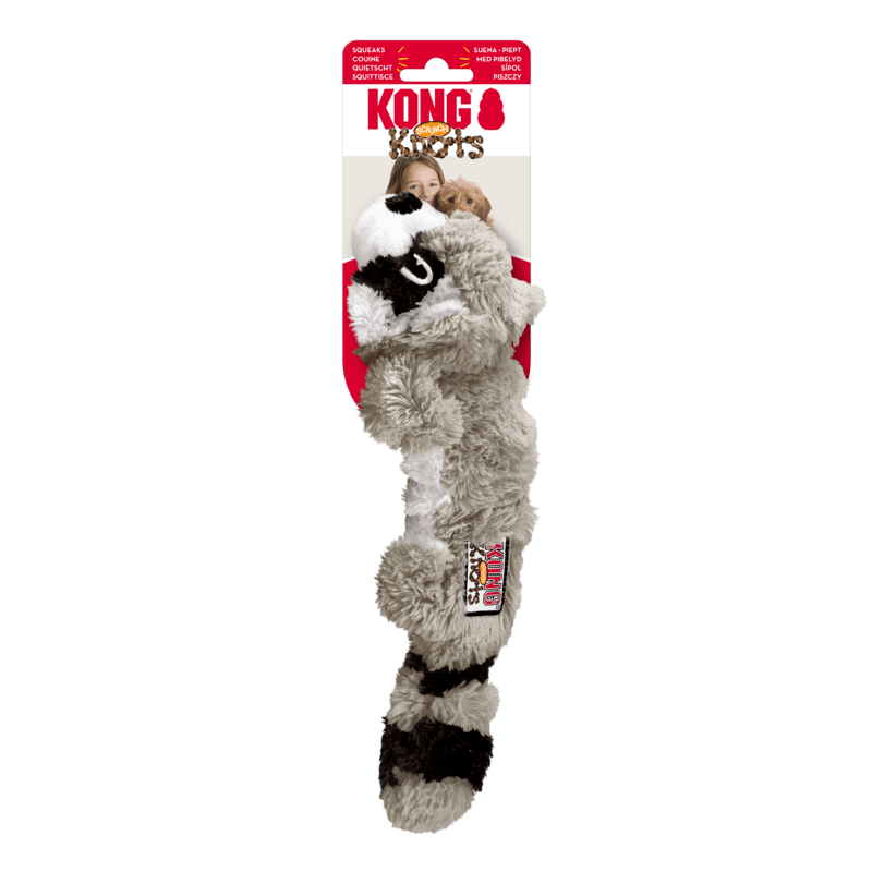 KONG Scrunch Knots Raccoon Small/Medium
