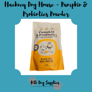 Hackney Dog House - Pumpkin & Probiotics Powder 225g