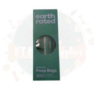 Earth Rated Poo Bag Large Roll - 300 bags Lavender