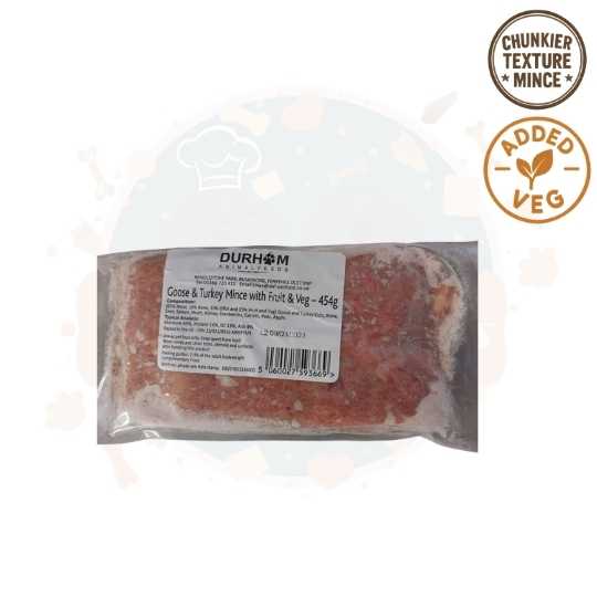 DAF Goose, Turkey, Fruit and Veg Mince 75/15/10 454g