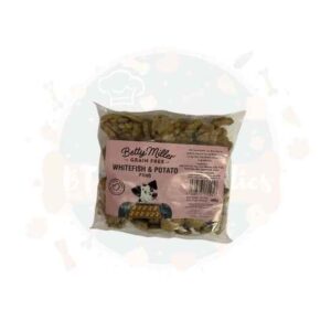 Betty Miller - Grain Free Whitefish and Potato Paws 400g