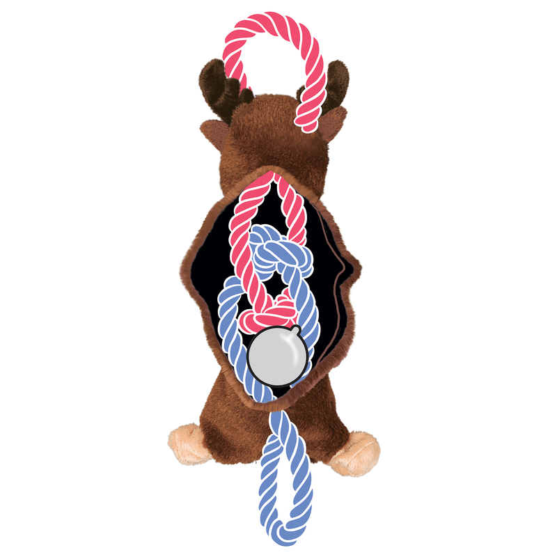 KONG Tugger Knots Moose Medium/Large - Image 2