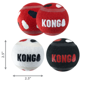 KONG Sport Signature Ball Medium 3pk