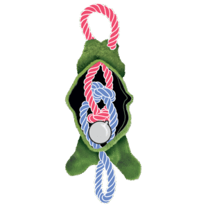 KONG Tugger Knots Frog Small/Medium