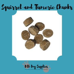 Squirrel and Tumeric Chunks 100g