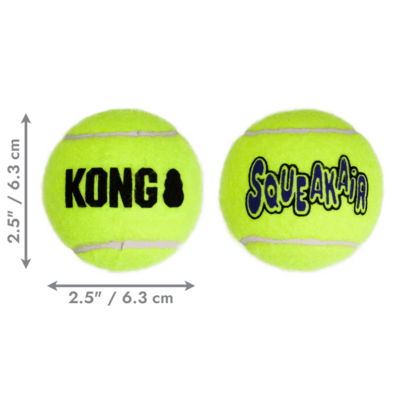 KONG Squeakair Tennis Ball Medium - Image 2