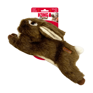 KONG Wild Low Stuff Rabbit Medium