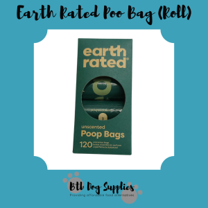 Earth Rated Poo Bag Refill Rolls - 120 Unscented bags