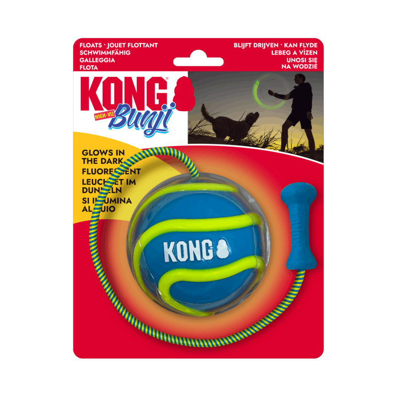 KONG Bunji High-Viz Ball Assorted Large