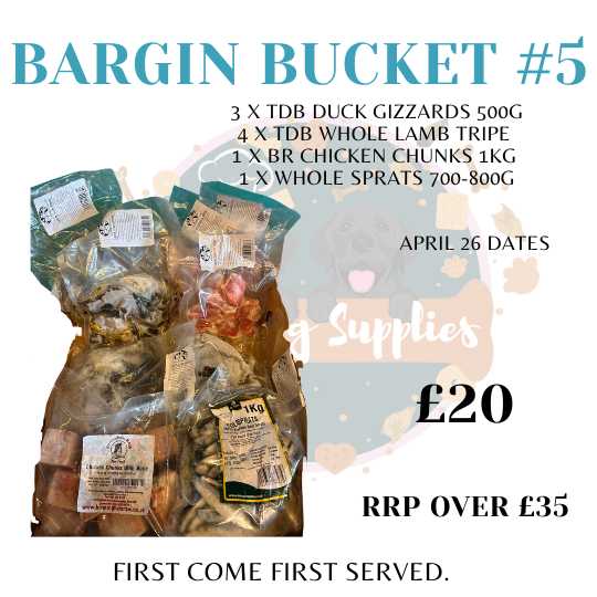 Raw Bargain Bucket #5