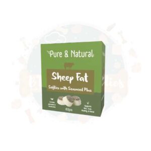 Pure & Natural Sheep Fat Cubes With Seaweed 80pc