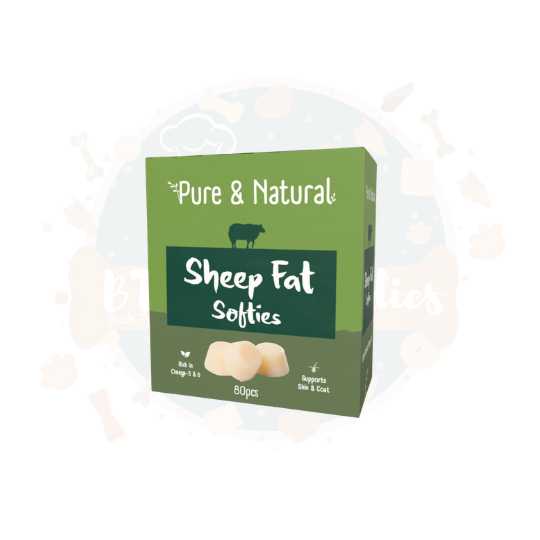 Pure & Natural Sheep Fat Cubes 80pc