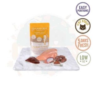 Purrform - Chicken Breast with Heart, Gizzard and Liver 5 Days Fresh Pouch 300g - All Life Stages