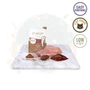Purrform - Farmed Rabbit with Ground Bone 6 x 70g pouches - Adult