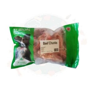 Albion Beef Boneless Chunks 1kg