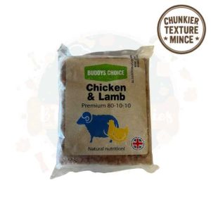 Buddy's Choice - Chicken and Lamb Mince 80/10/10 454g