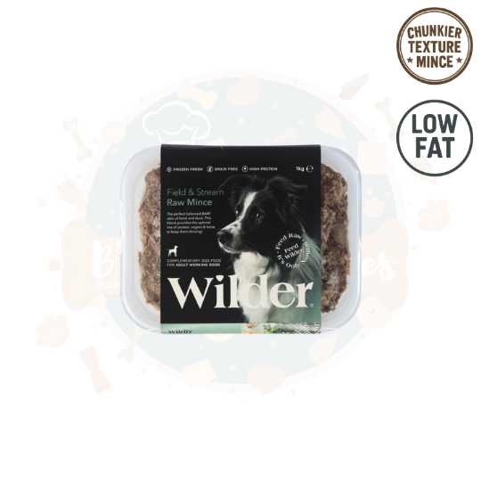 Wilder Pet Foods - Field and Stream 80/10/10 1KG (Lamb, Tripe, Duck & Beef)