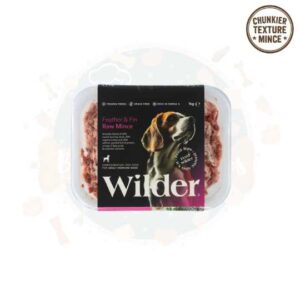 Wilder Pet Foods - Feather and Fin 80/10/10 1KG (Duck, Turkey & Salmon)