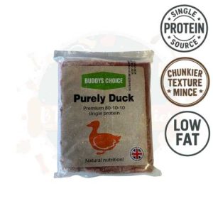 Buddy's Choice - Purely Duck Mince 80/10/10 454g