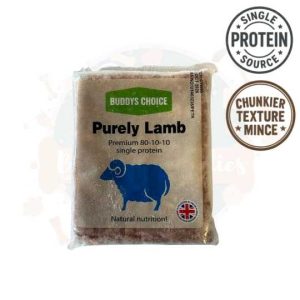 Buddy's Choice - Purely Lamb Mince 80/10/10 454g