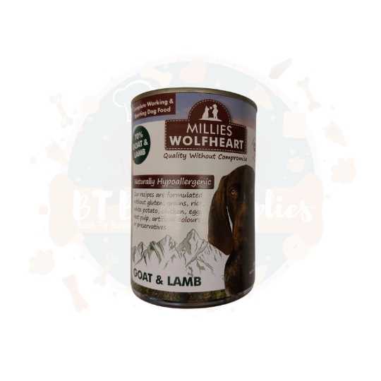 Millies Wolfheart - Goat and Lamb Mix Wet 395g