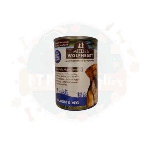 Millies Wolfheart - Salmon and Veg Mix Wet 395g