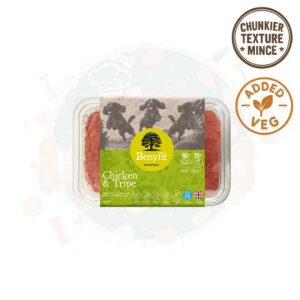 Benyfit Natural - Chicken and Tripe Complete 1KG (Contains Beef and Lamb)
