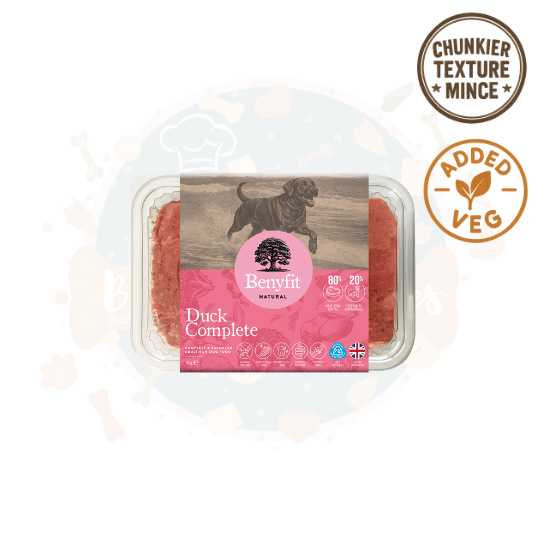 Benyfit Natural - Duck Complete 1KG (Contains Beef)