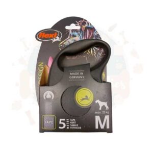 Flexi - Black Design Tape Pink Medium 5m