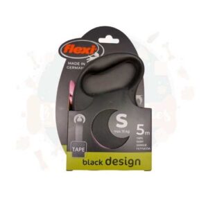 Flexi - Black Design Tape Pink Small 5m